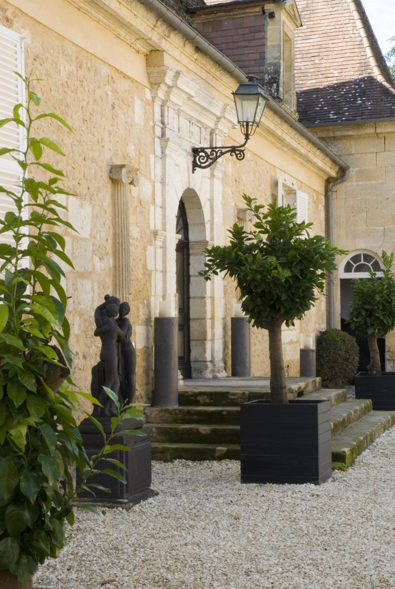 Chateau Les Merles Et Ses Villas Mouleydier Esterno foto